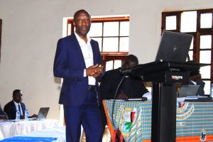 Le professeur Mbusa Kizito Gaucher, secrétaire General Académique 